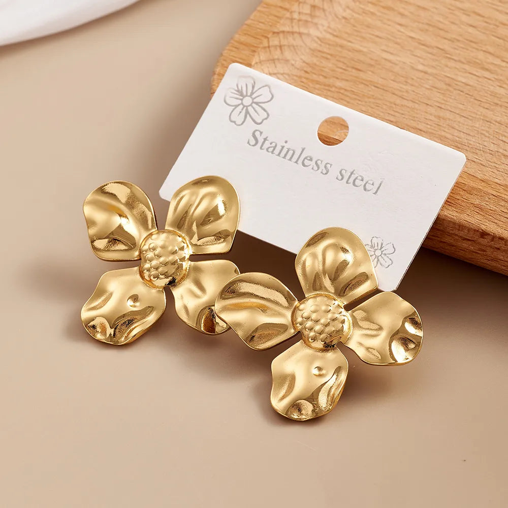 Gold Bloom Earrings
